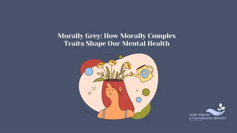 Morally Grey: How Morally Complex Traits Shape Our Mental Health