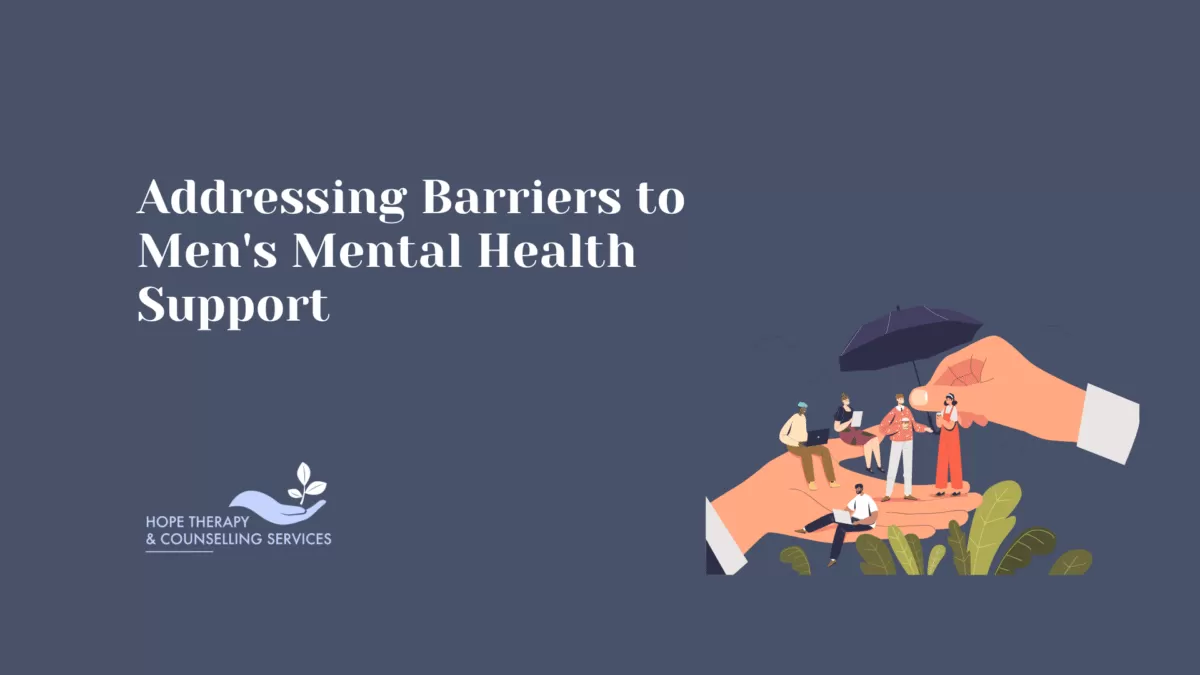 addressing barriers to mens mental health support
