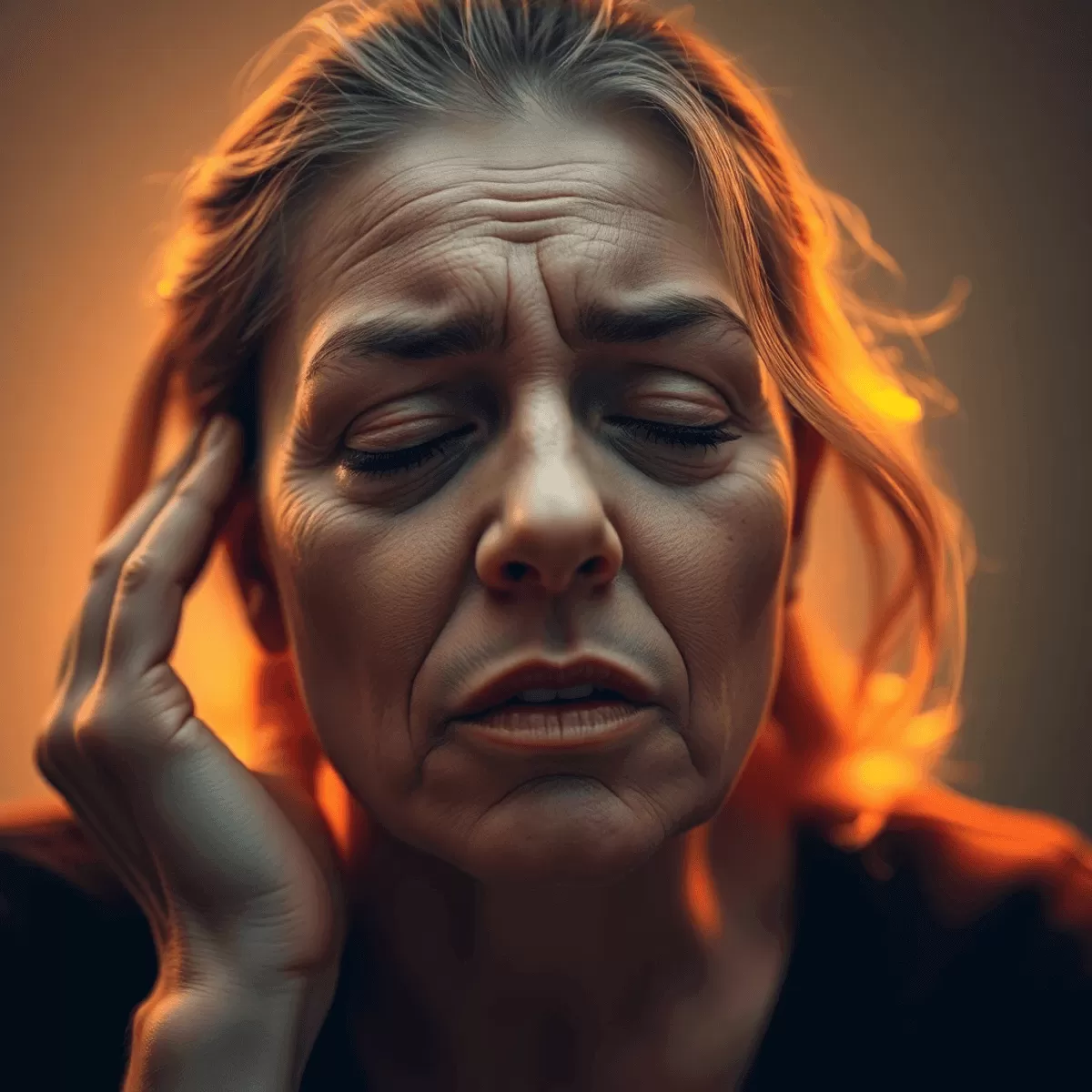stressed woman