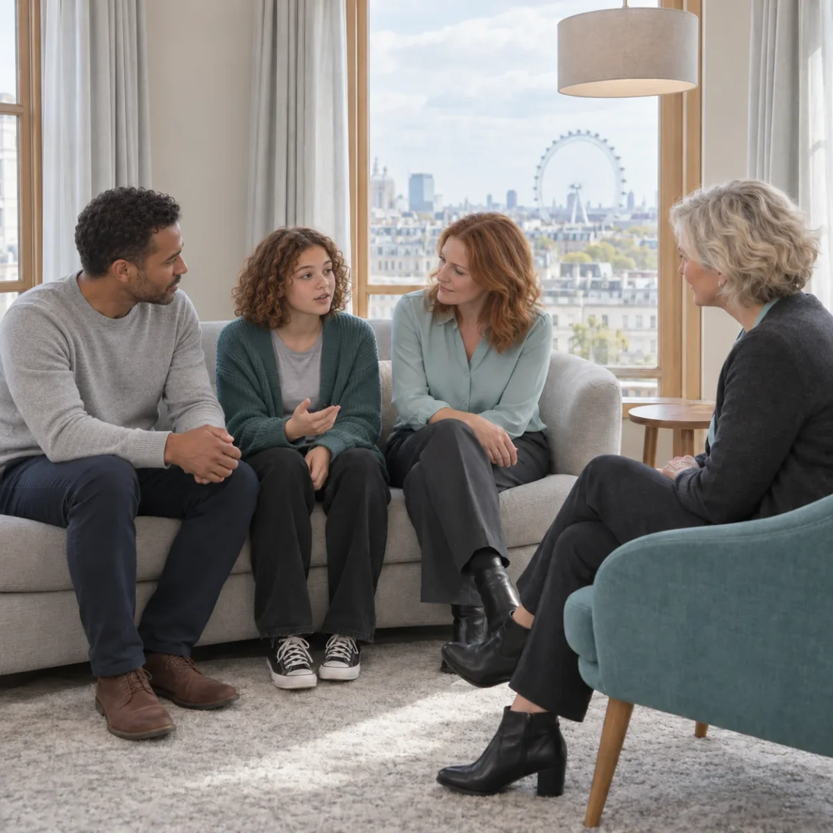 family therapy session london