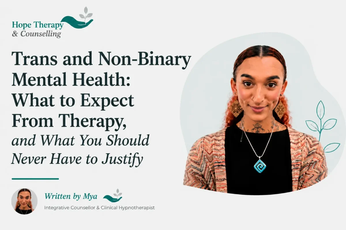 Trans & Non-Binary Counselling: What to Expect From Therapy | Hope Therapy