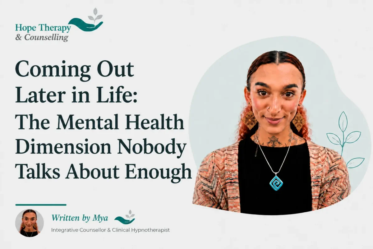 coming out later in life the mental health dimensi