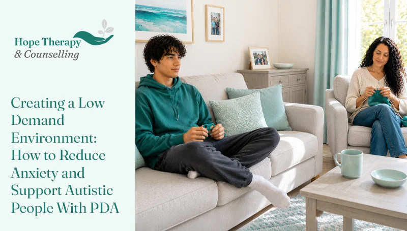 Creating a Low Demand Environment: How to Reduce Anxiety and Support Autistic People With PDA