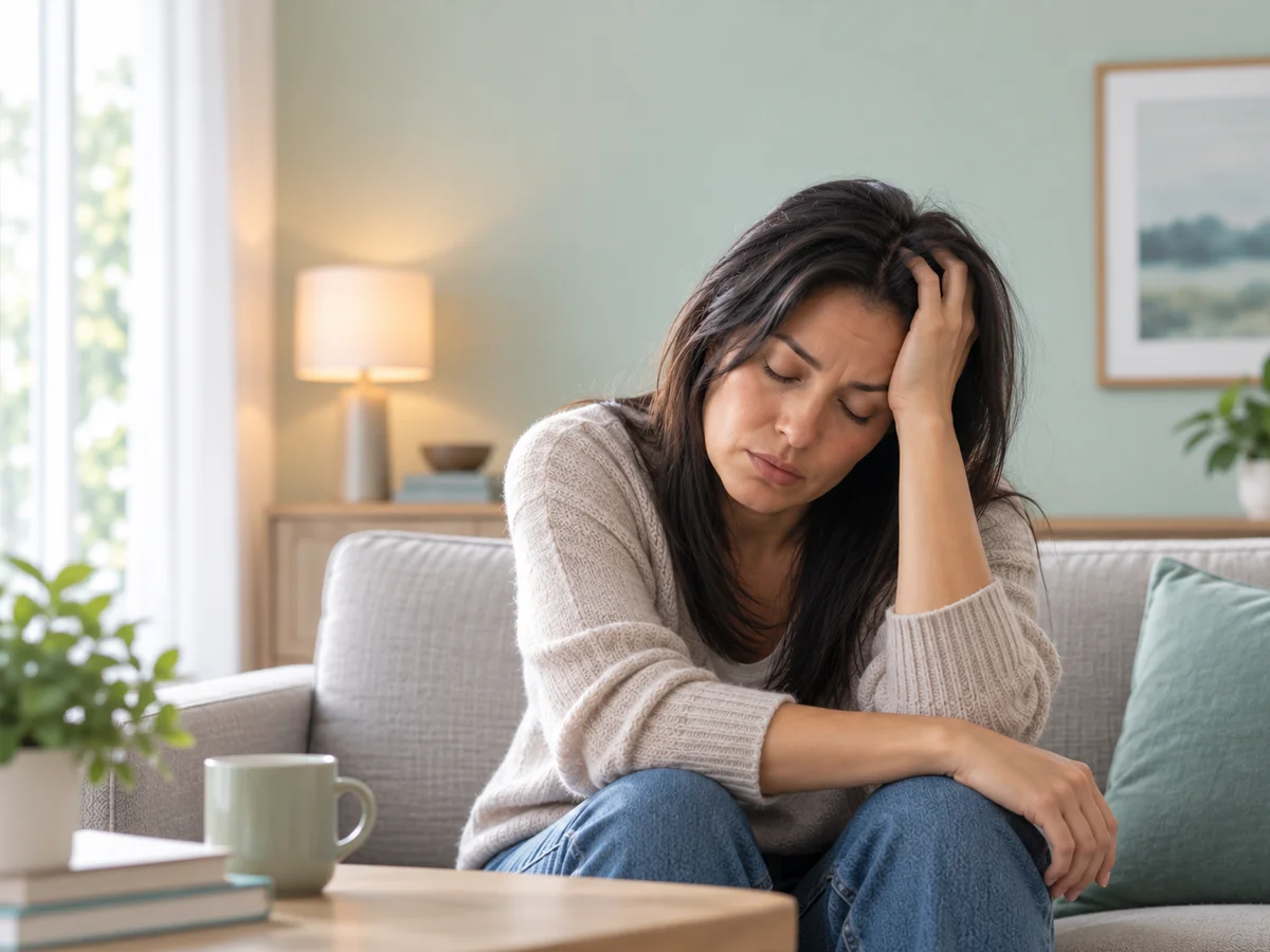 woman with emotional exhaustion 1